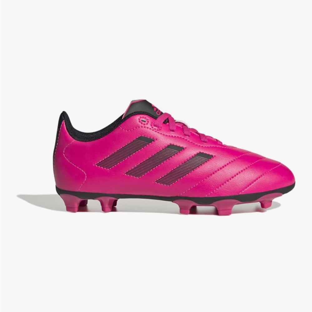 Adidas Pink and Black boys youth Soccer Cleats